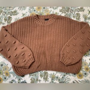 Crop sweater